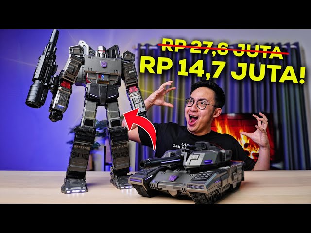 SATU NEGARA HEBOH KARNA MEGATRON INI! | ROBOSEN MEGATRON UNBOXING & REVIEW