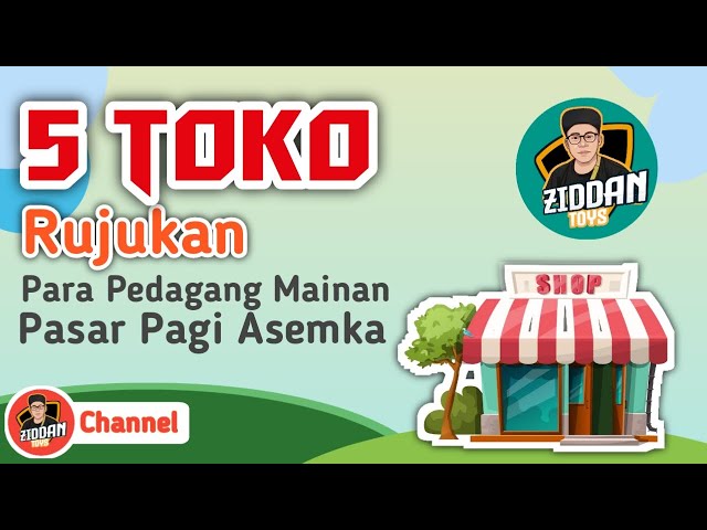 5 REFERRAL STORE TOY TRADERS AT ASEMKA MORNING MARKET @Ziddan Toys Channel