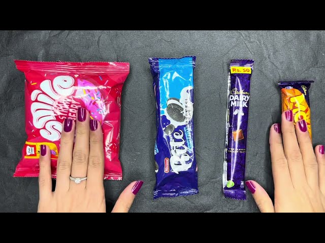 Some lots of candies, chocolates ,donuts & More Chocolates ASMR Satisfying Video #asmr #shortsfeed