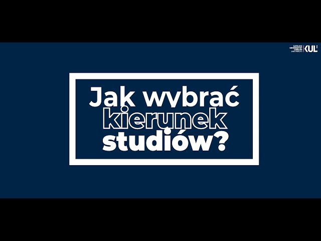 Jak wybrać kierunek studiów i wpisać wyniki?