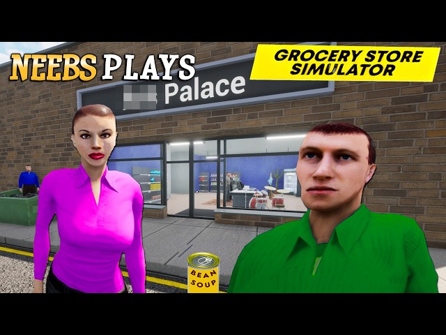 Four buffoons run a grocery store! -  Grocery Store Simulator