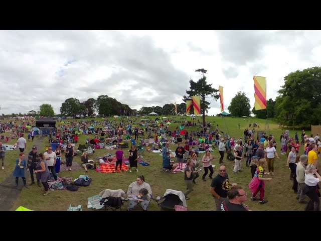 Deer Shed Festival in 360 video, on 1 August 2021