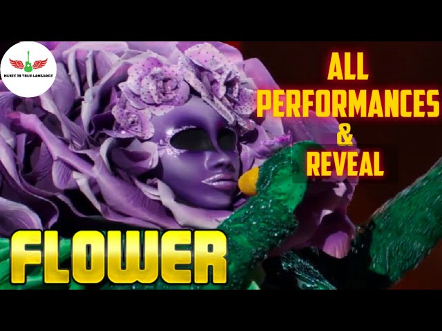 Masked Singer Flower All Performances & Reveal | Season 2