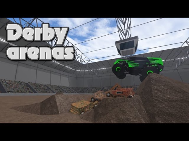 Dansk Roblox - Car Crushers 2 - Derby Arenas!