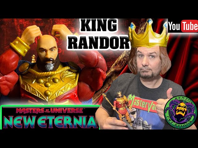 Masterverse New Eternia King Randor! Unboxing Review