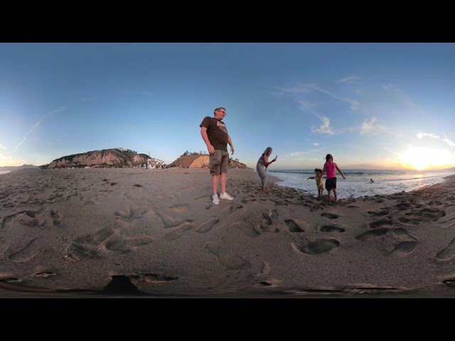 Our girls at the beach