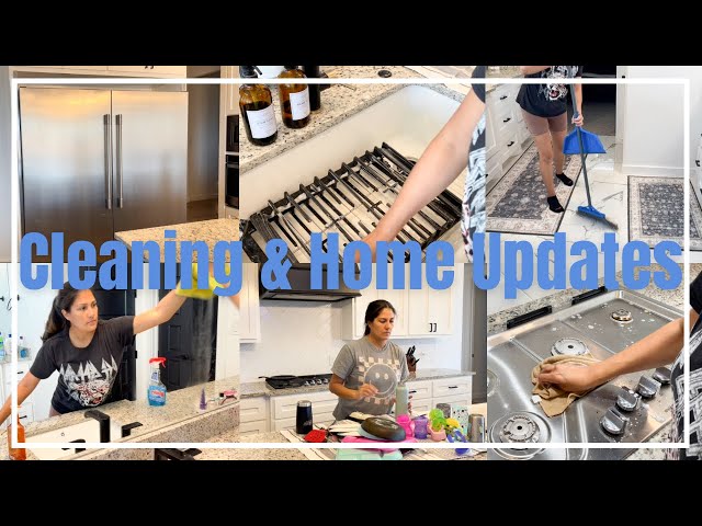 CLEANING & HOME UPDATES | CLEAN WITH ME