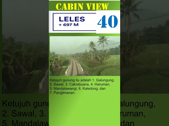 40 Cabin View Masinis #keretaapiindonesia #keretaapi #huntingkeretaapi #masinis_kai #masinis