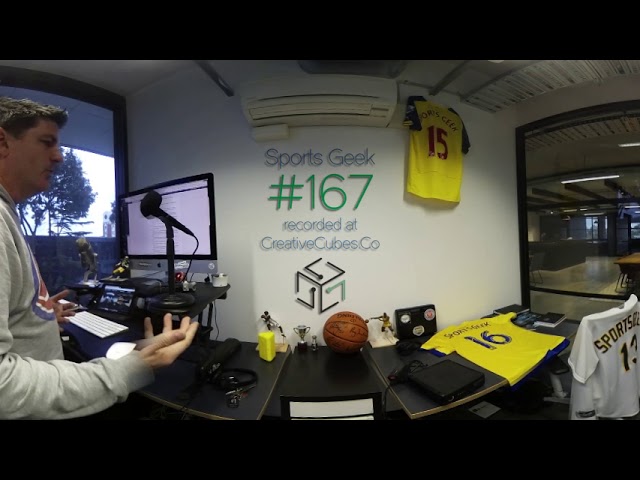 Ask Sports Geek in 360 at Creative Cubes