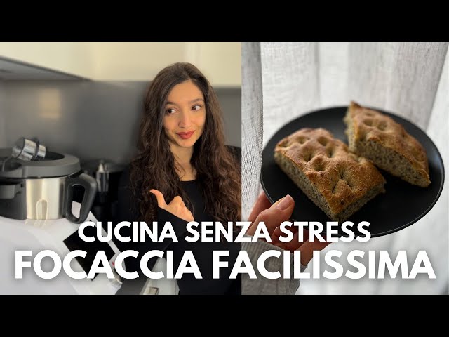 Focaccia Senza Impastare 🌿 Zero Stress | Monsieur Cuisine Lidl