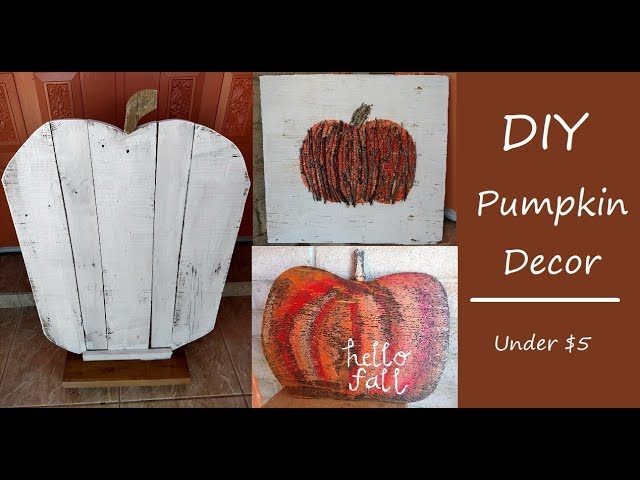 Pumpkin Palooza | $5 Fall DIY | 2018