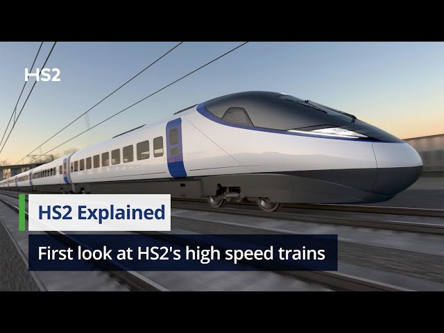 First look at HS2's state-of-the-art high speed trains