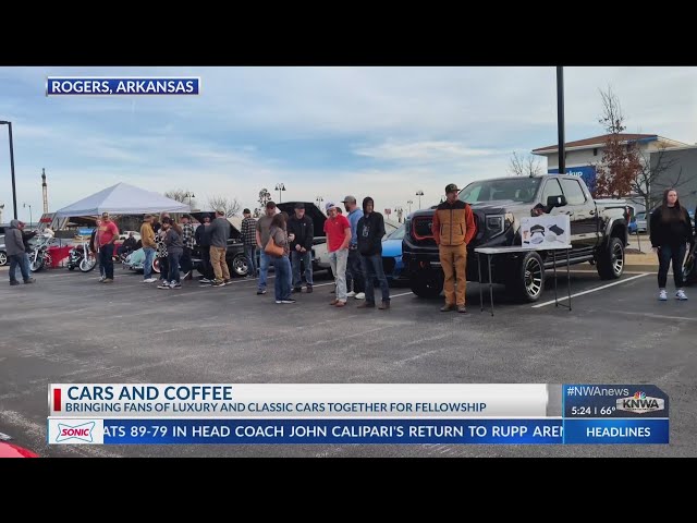 Cars and Coffee held in Rogers