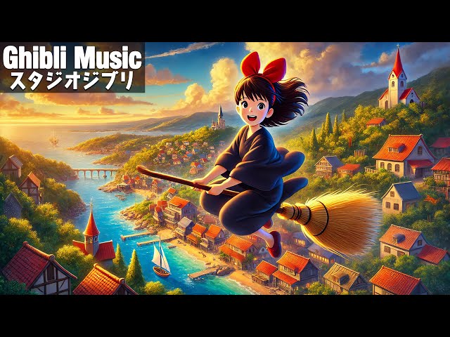 Ghibli Music ✨ Ghibli Music Collection 2025 ✨ Totoro, Kiki's Delivery Service , Spirited Away