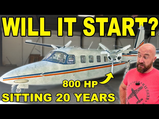 I Bought a HUGE 800hp RARE Forgotten Airplane !