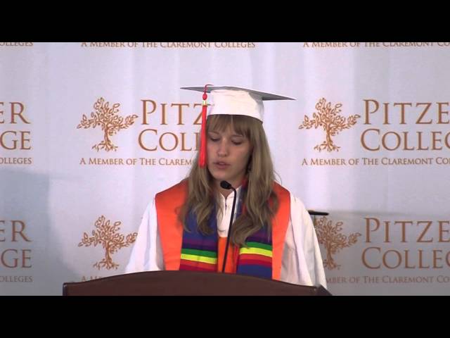 Special Announcement l Donald Gould & Jessica Grady-Benson '14 l Pitzer College 2014 Commencement