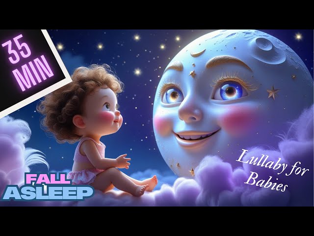 🌙 35-Min Soothing Sleep Music & Poems for Kids | Relaxing Bedtime Rhymes & Lullabies ✨