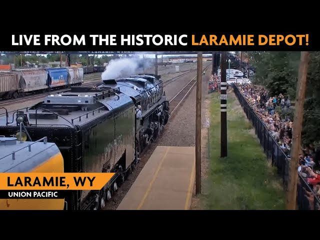 Laramie, Wyoming, USA | Virtual Railfan  LIVE !