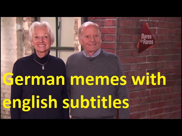 German memes with english subtitles