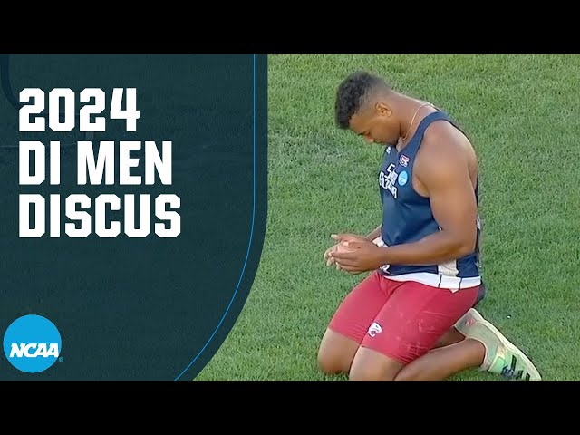 Men's discus final - 2024 NCAA outdoor track and field championships