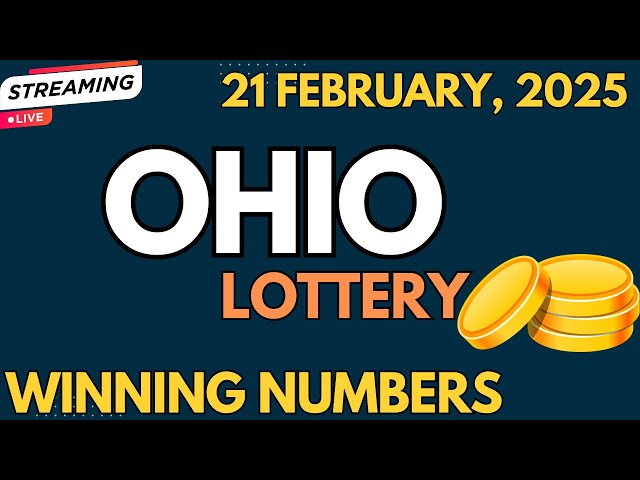 Ohio Midday Lottery Results For - 21 Feb, 2025 - Pick 3 - Pick 4 - Pick 5 - Powerball -Mega Millions