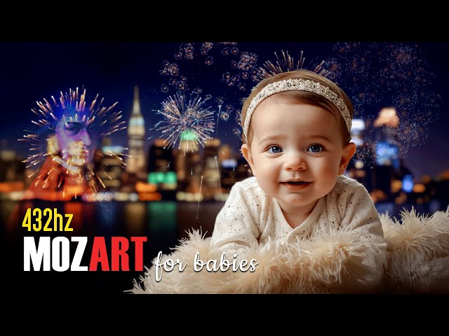 Happy New Year 2025: Mozart for Babies Brain Development and Cognitive Skills