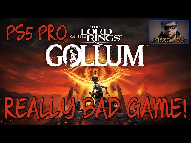 The Lord of the Rings: Gollum PS5 PRO GAMEPLAY