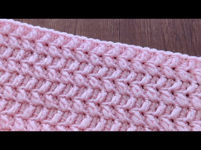 Simple crochet for beginners New and easy crochet pattern in only one rows crochet stitches