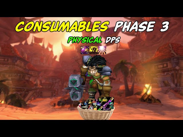 Consumables guide phase 3 SoD classic wow