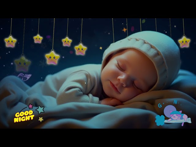 Mozart Brahms Lullaby 🎶 3-Minute Insomnia Cure ♥ Baby Sleep Music for Sweet Dreams