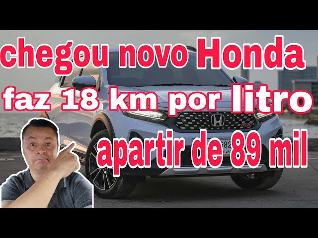 Novo mini suv da Honda é uma verdadeira máquina de venda porque é mas econômico que carro híbrido