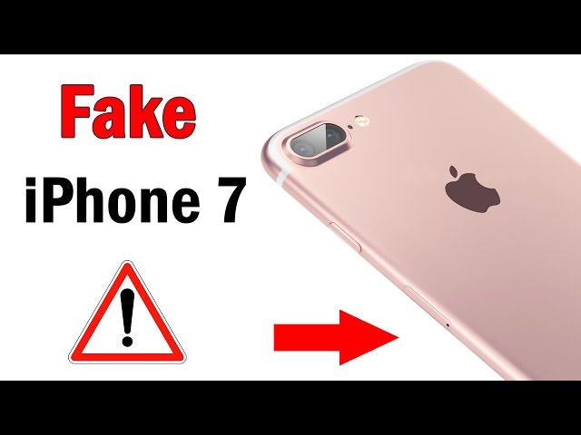 Iphone 7 fake - Be careful don't buy a fake apple copy thinking that it is original