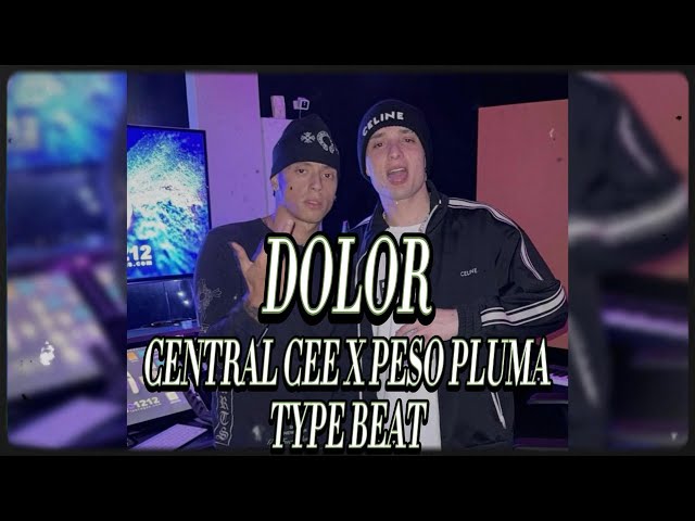 PESO PLUMA X CENTRAL CEE TYPE BEAT  "DOLOR" -FREE-  Central Cee Type Beat