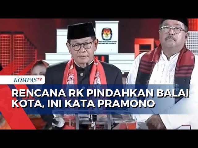 Rencana Ridwan Kamil Pindahkan Balai Kota, Pramono Anung: Imajinasi