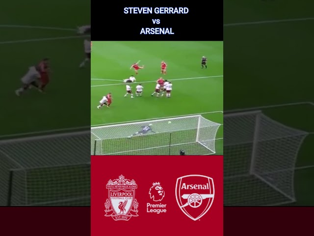 CREATIVE COMMONS -23 EPL ~ STEVEN GERRARD goal vs Arsenal ~ #stevengerrard  #liverpool #arsenal