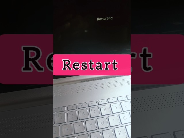 Restart Shortcut for  Your PC || #pc #computer #tech #asmr #shorts #shortsviral #ytshorts