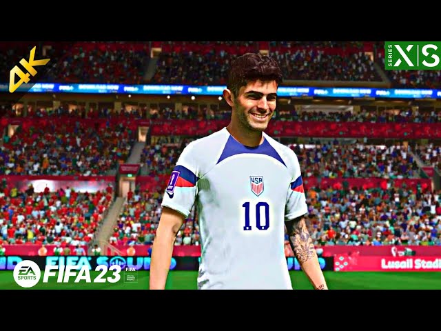 Fifa 23 - USA vs Wales | Fifa World Cup Qatar 2022 | Xbox Series S