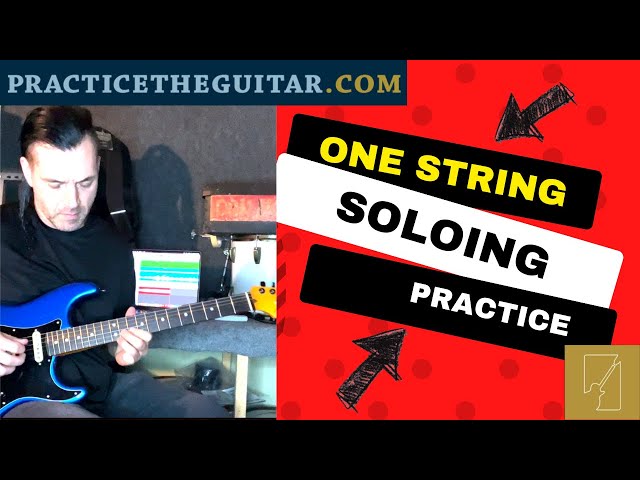 Practice Pentatonic Soloing On One String