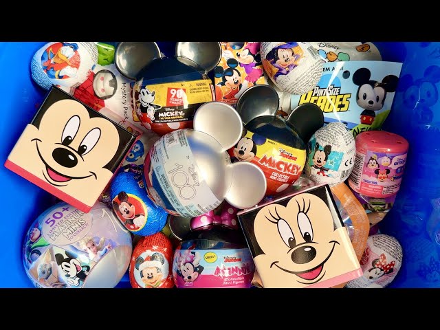 ASMR Awesome Mickey Mouse oddly satisfying Unboxing toys Collection