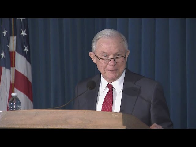 Attorney General Jeff Sessions Talks National Security