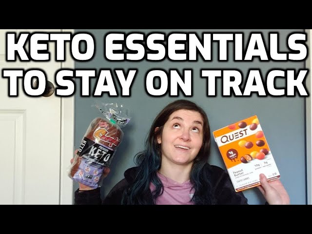 KETO ESSENTIALS FOR GETTING BACK TO KETO!