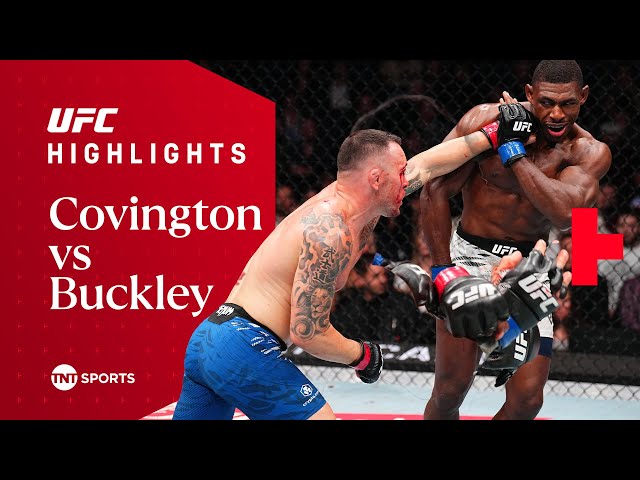 BLOODY TKO ENDS ENCOUNTER 🩸 | Colby Covington vs Joaquin Buckley | UFC Fight Night Highlights