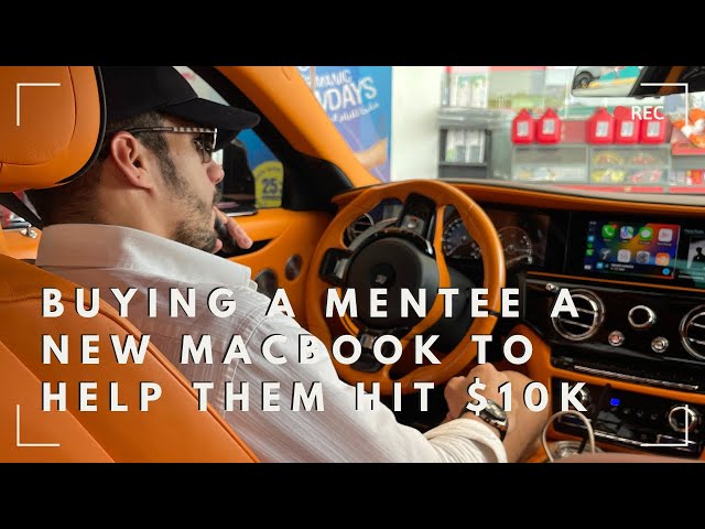 Buying My Mentee a MacBook to Help Them Hit $10K – What Do I Gain?