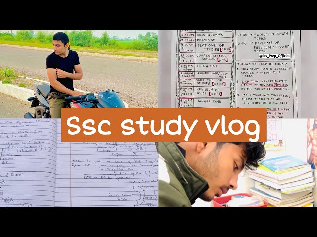 Delhi Police HCM study vlog 📚 || Ssc study vlog 📚 #studyvlog #newvlog