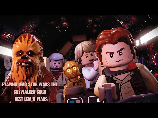 Playing Lego Star Wars The Skywalker Saga  (Best Leia'd Plans)