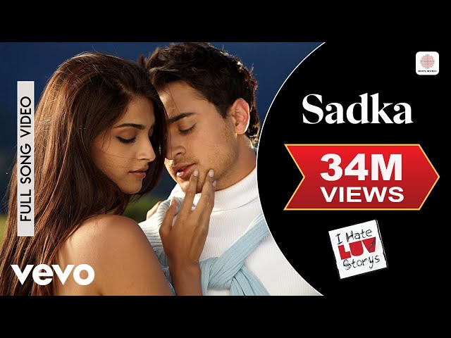 Sadka Full Video - I Hate Luv Storys|Sonam Kapoor, Imran Khan|Suraj Jagan, Mahalaxmi Iyer