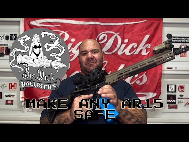 How to make any AR15/M4 rifle safe from a Police Firearms Instructor #firearmsinstructor #gunsafety