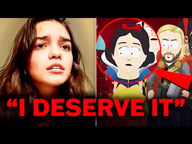 Rachel Zegler CRYING After South Park Mocks Disney's Woke Snow White & Her!