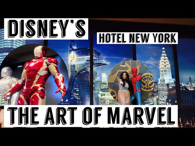 Paris| Disney’s Hotel New York | The art of Marvel