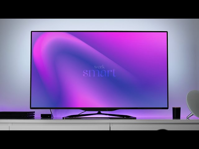 10 Minutes Work Smart Gradient Mood Screensaver 4K